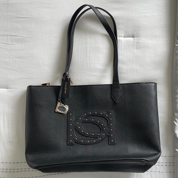 Black Bebe Oliver Tote With Pouch - Picture 2 of 8